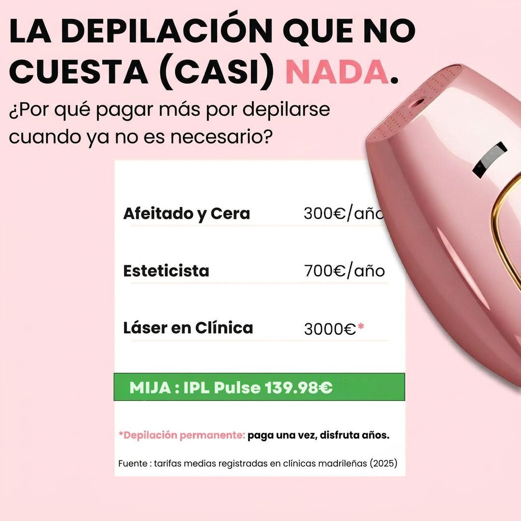 IPL Pulse • Depiladora de Luz Pulsada