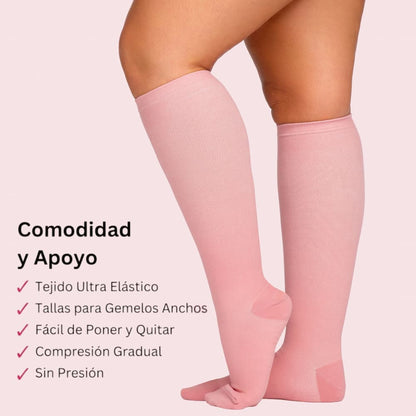 Medias de Compresión Anchas Mija™