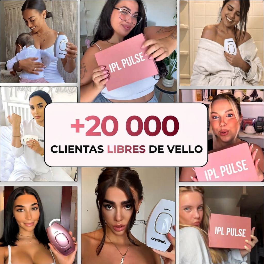 IPL Pulse • Depiladora de Luz Pulsada