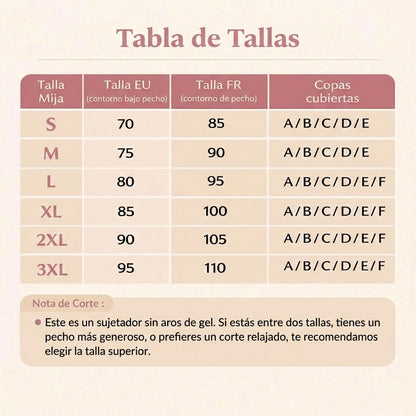 Sujetador Segunda Piel Mija